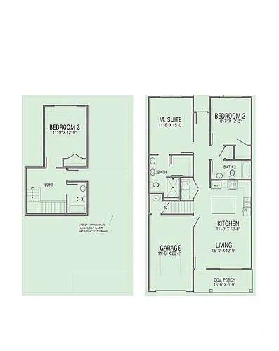 Floor plan Fullerton