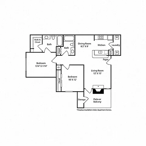 Floor plan B2A Horizon
