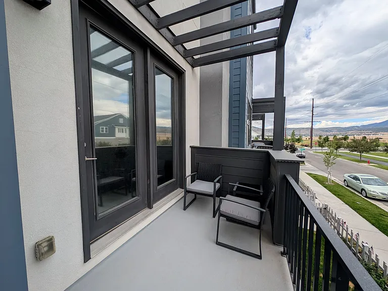 Balcony with gorgeous views