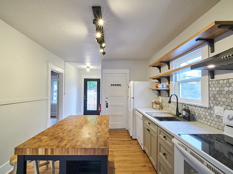 Opened kitchen