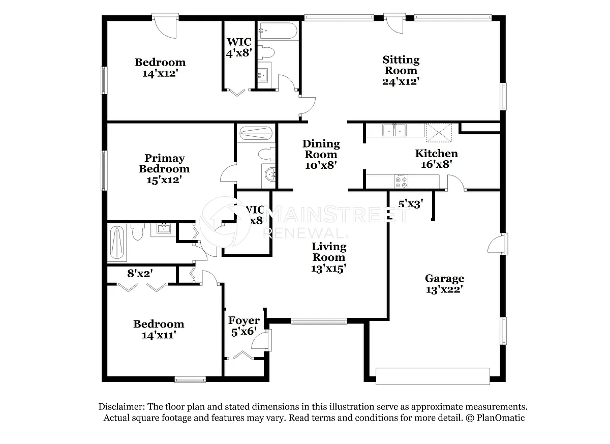 Floor Plan - 2940 Blind Owl Dr