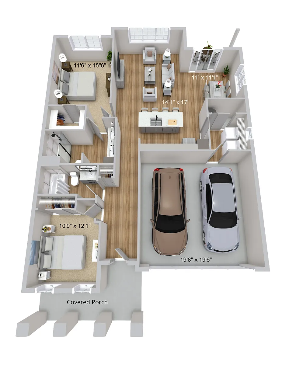 Floor plan Palmer 2.2