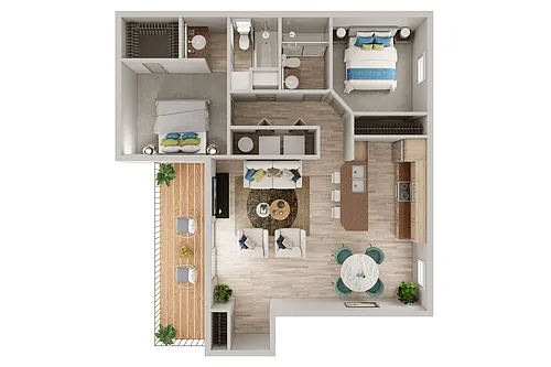 Floor plan 2X2143