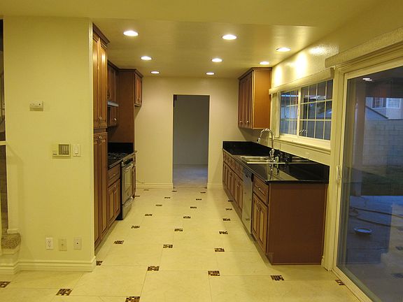 Kitchen with Granite Countertops