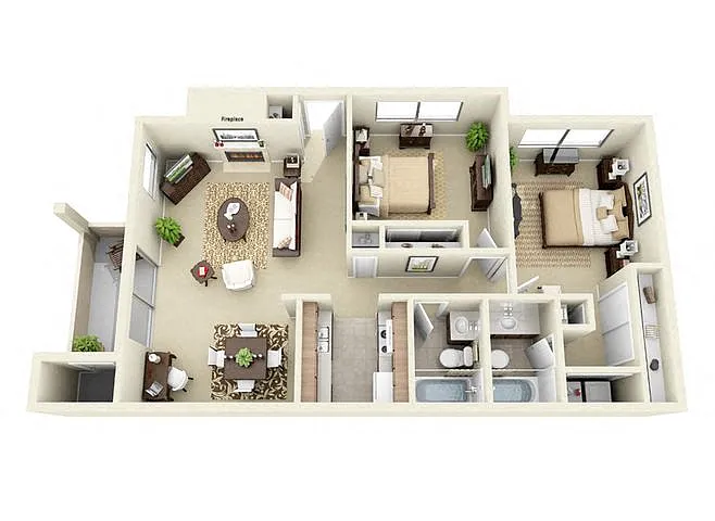 Floor plan The Mesquite