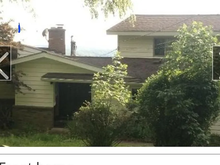 Front view of the house from the road