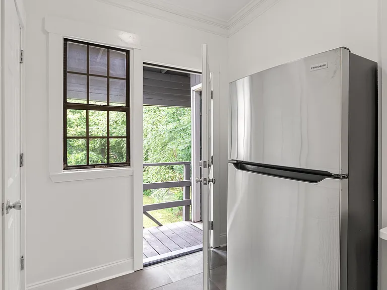 Back door, off of kitchen