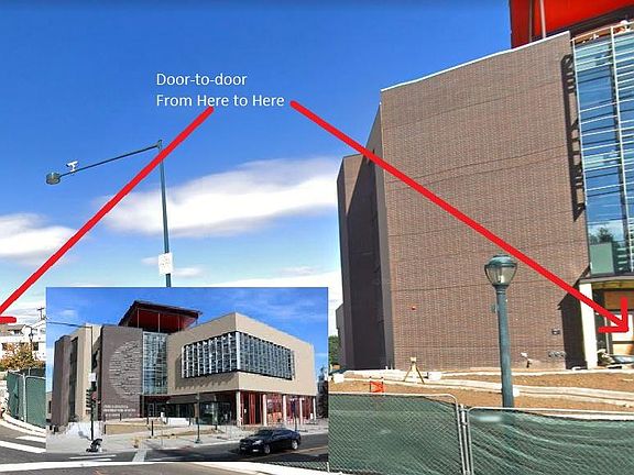 Distance to new Recreation Center
