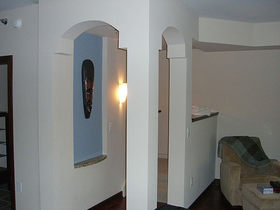 View from entry way (facing stairs)