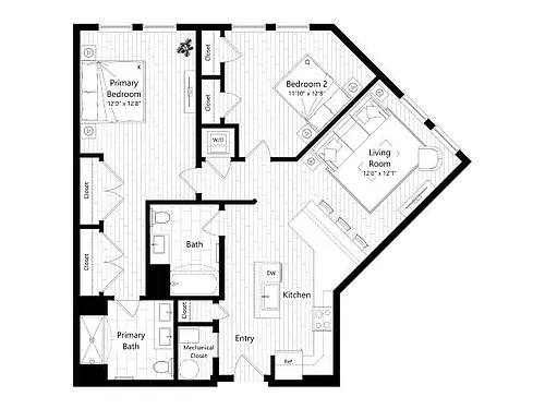 Floor plan B3