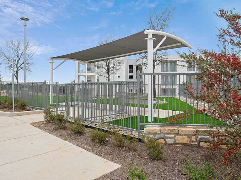 Dog Park at Legacy at Veramendi Apartments
