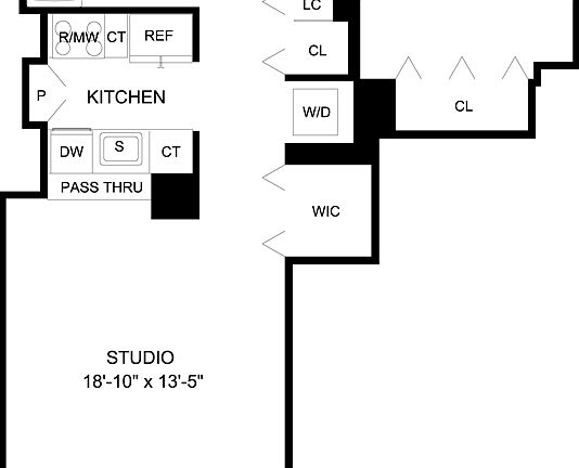2nd image of 320 W 38th St APT 835