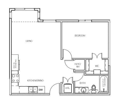 Floor plan 521