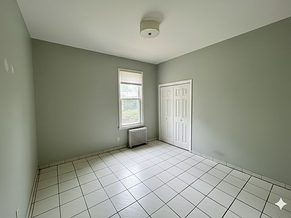 Master bedroom with closet