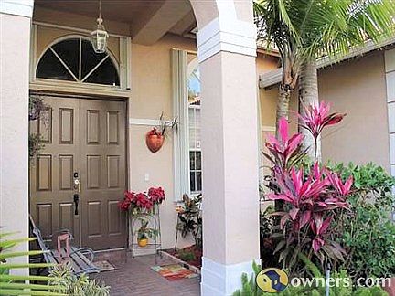 Covered porch entrance