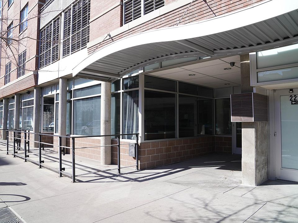 Entrance to the building