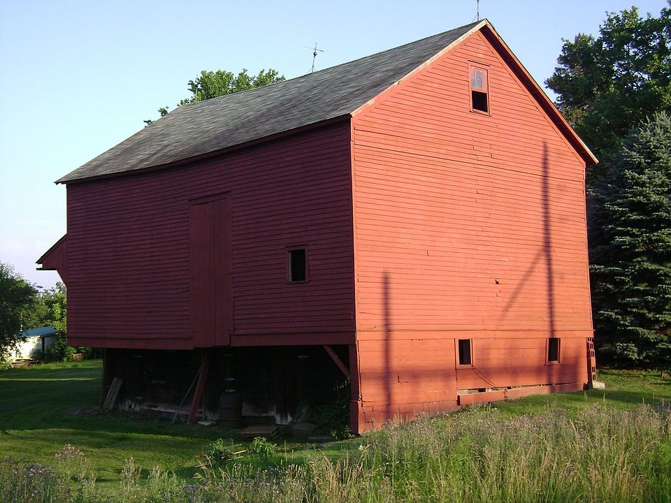 Barn side view