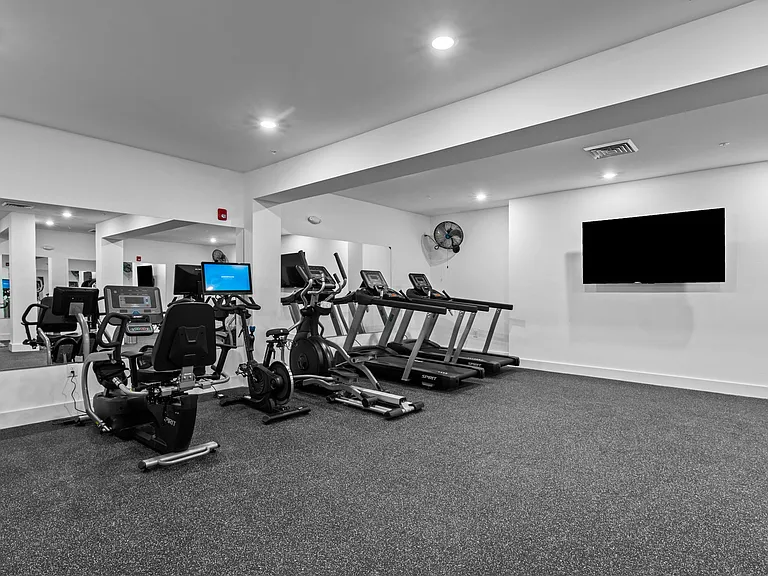 Active Adult gym with cardio equipment