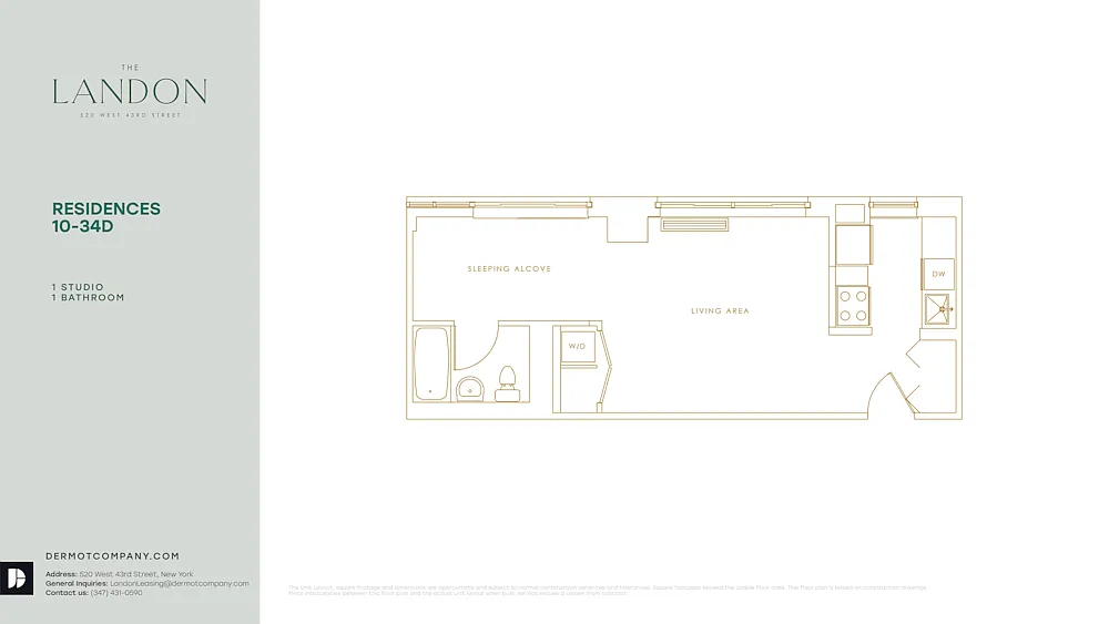 Photo 2 of 23 - 520 W 43rd St #27D - Manhattan, NY Building Photo - 520 W 43rd St #27D