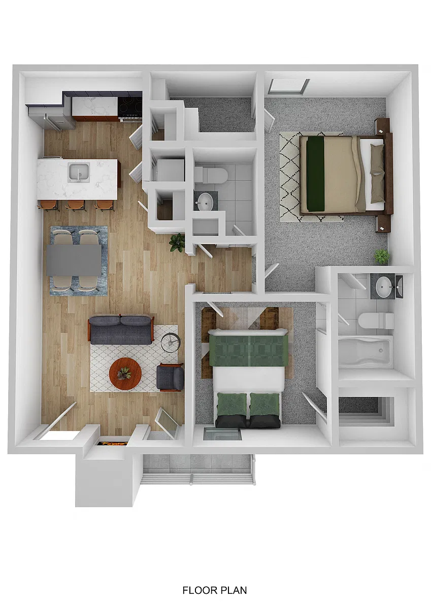 Floor plan B1
