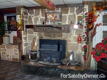Family Room Fireplace - Lower Level