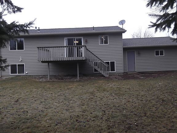 Rear view of house