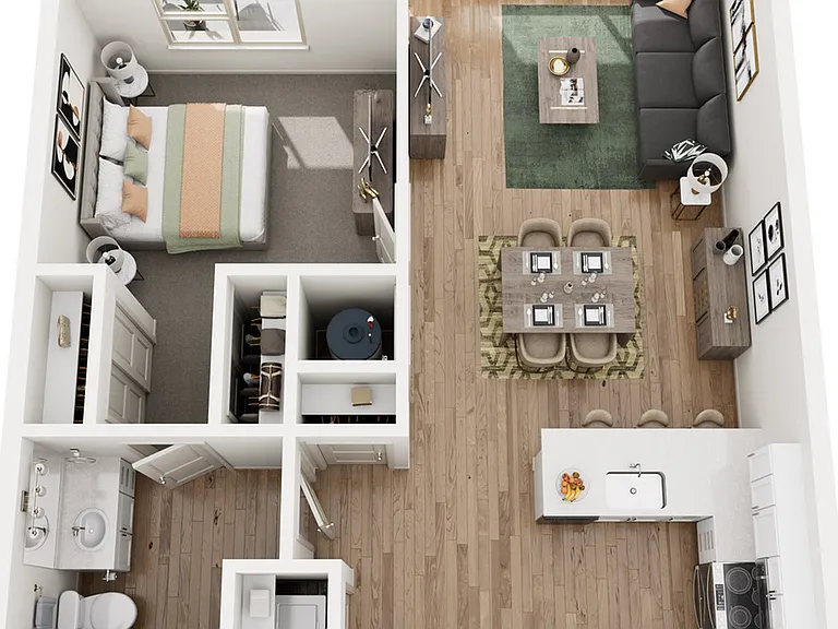 Aspendale Littleton_1BR_A6_Elm Aspendale Littleton_1BR_A6_Elm