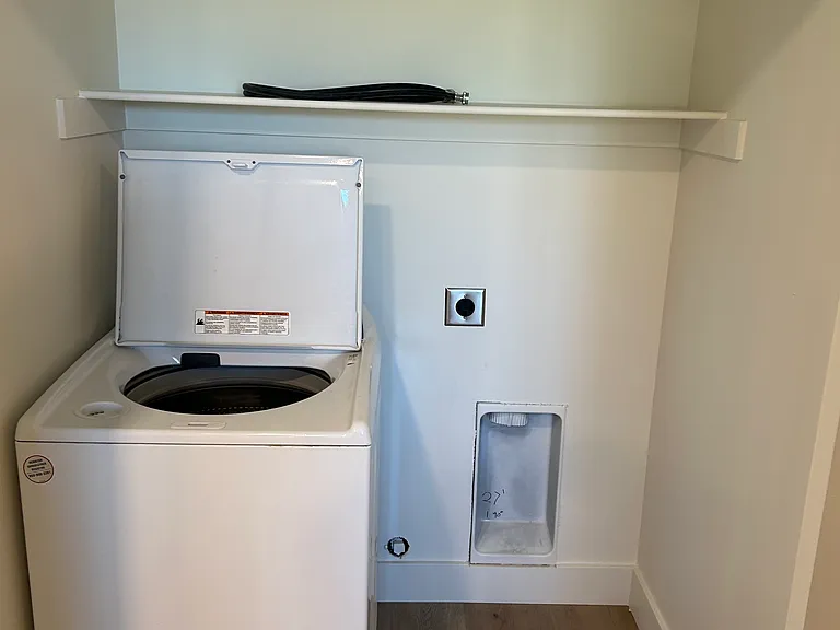 Brand new washer. Dryer will be installed in August