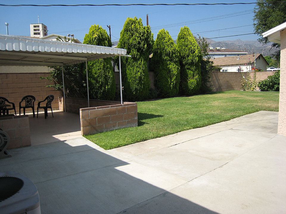 Back yard & patio