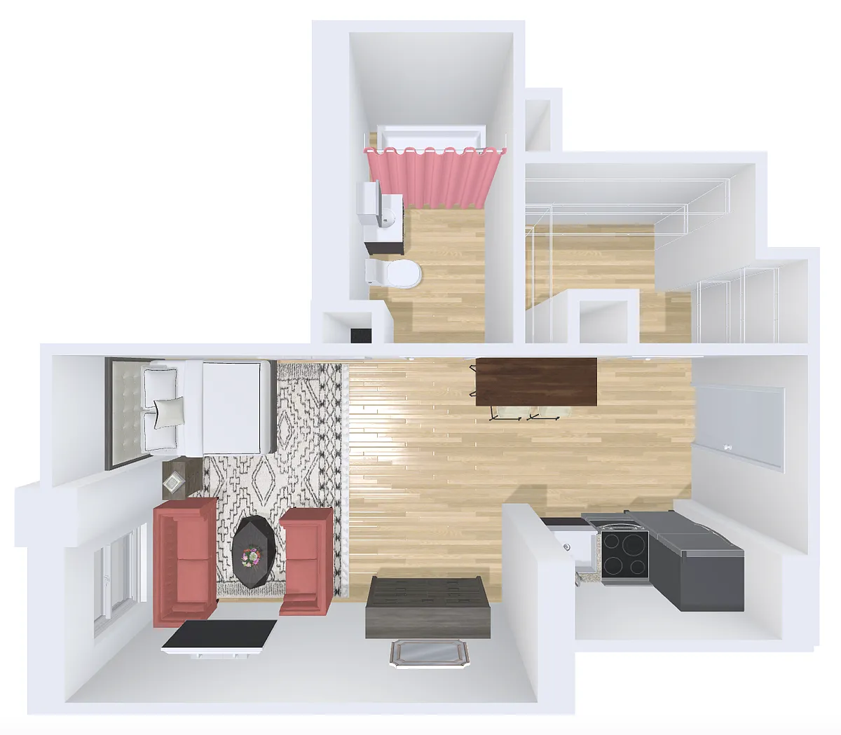 Floor plan studio 21