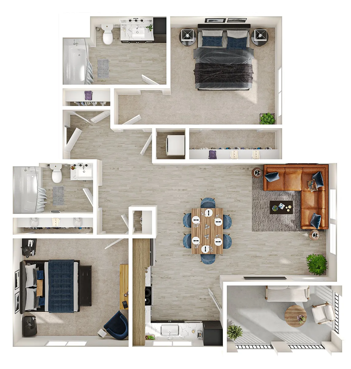 Floor plan Plan 5.2 & 5.3