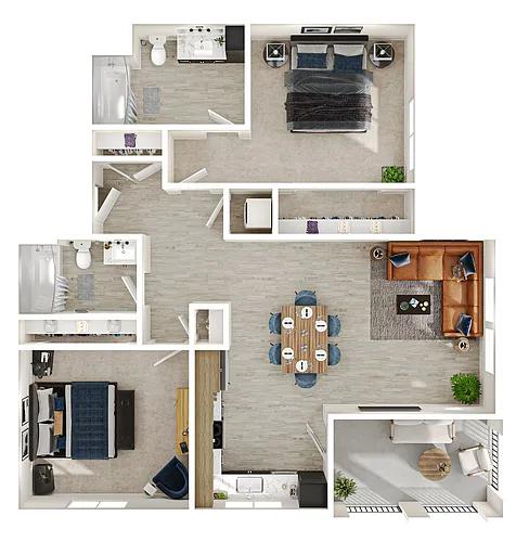 Floor plan Plan 5.2 & 5.3