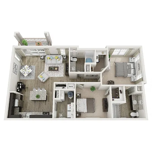 Floor plan The Graham