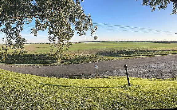 View of the road from porch