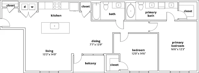 Floor plan B2