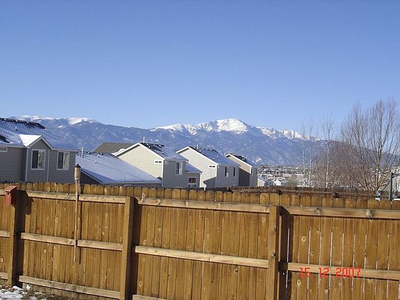 View from the back deck