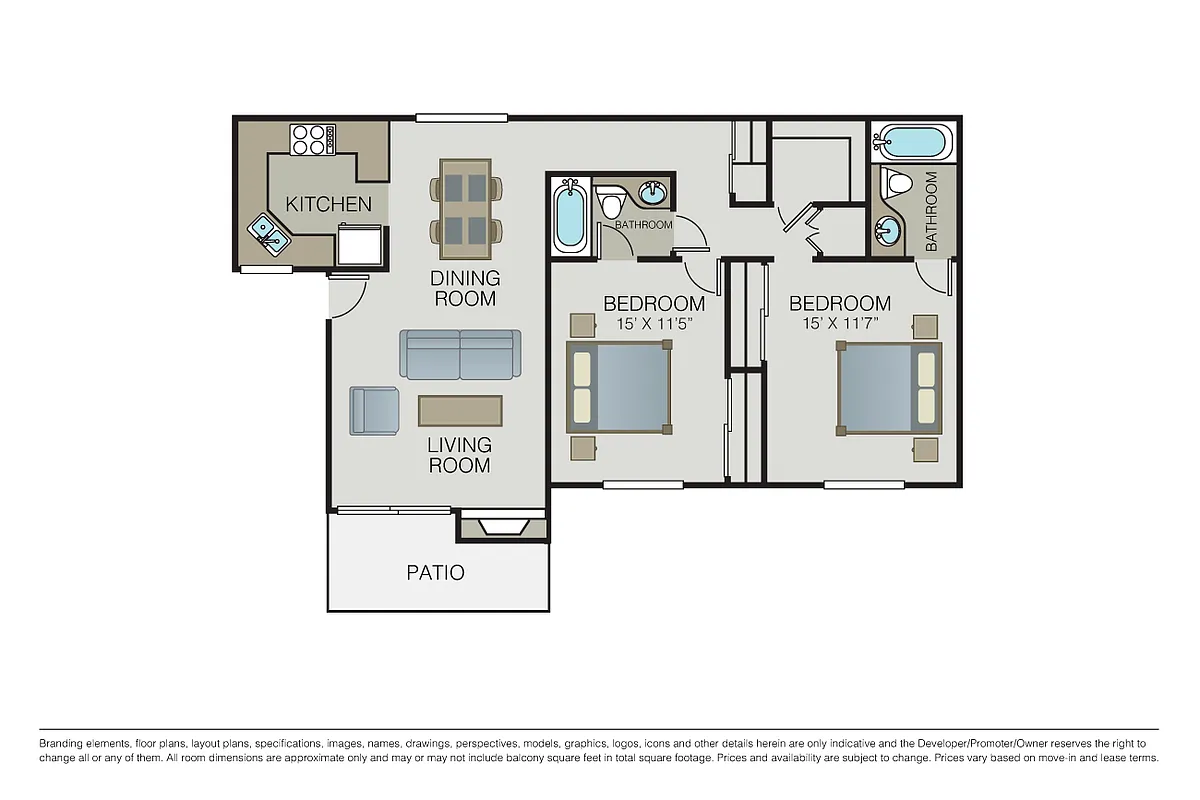 Floor plan Plan 2A