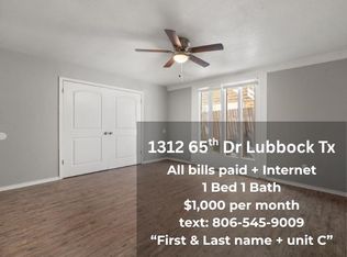 1312 65th Dr APT C, Lubbock, TX 79412
