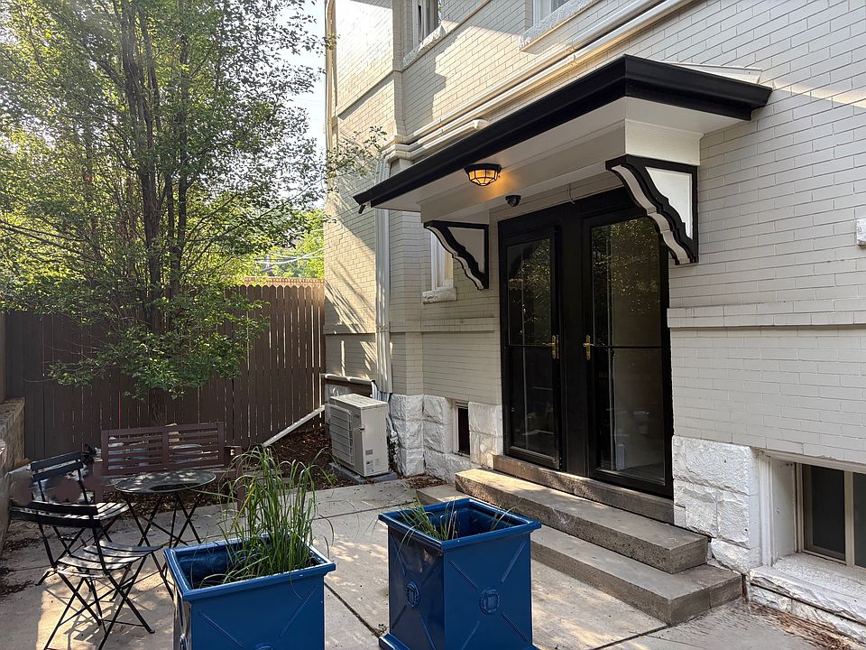 Private Side Door Entrance for Tenant And Tenant Patio Area