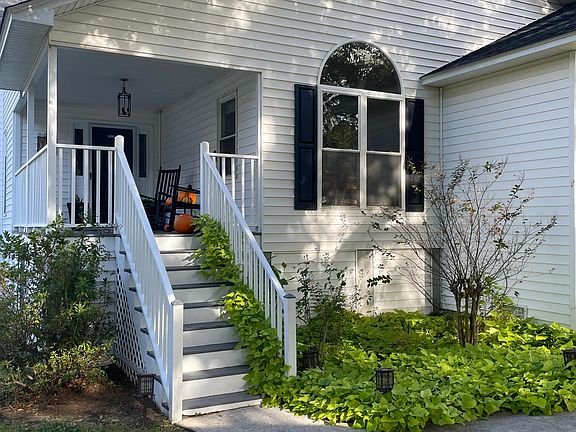 Main entrance and porch
