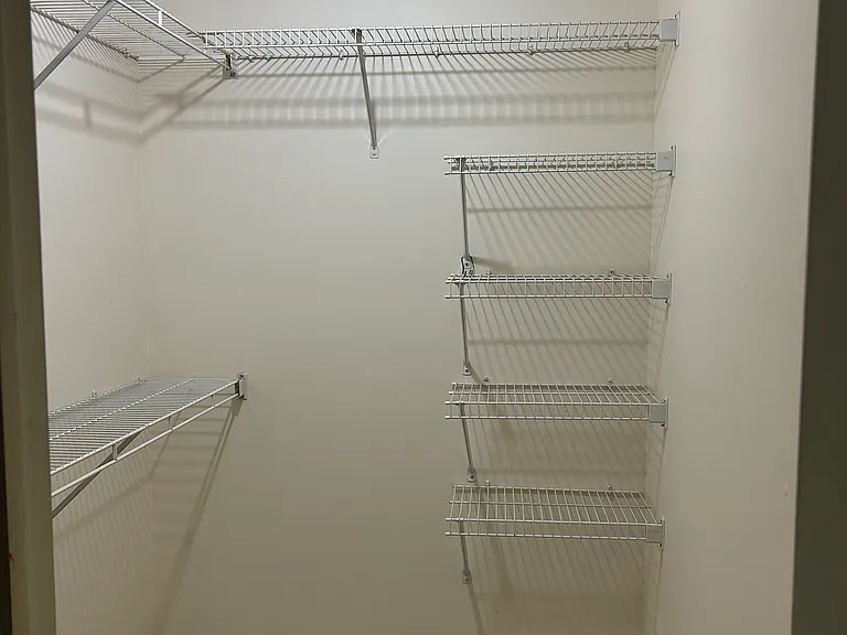 Primary bedroom closet