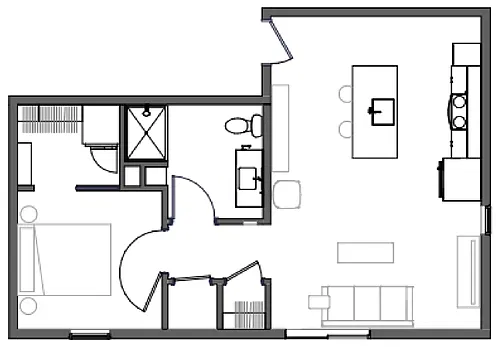 Floor plan 1D