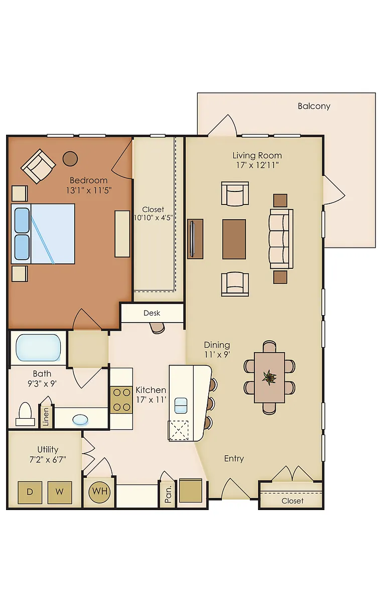 Floor plan A18