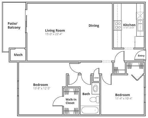 Floor plan Somerset