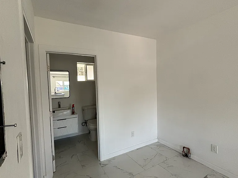 Dining room and restroom