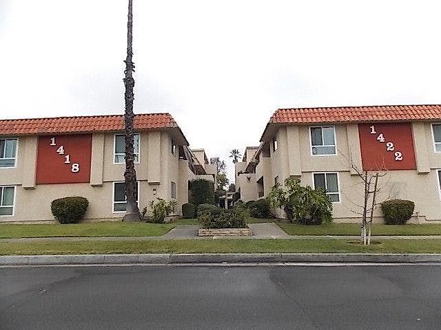 Front of buildings