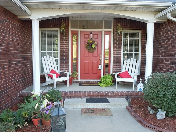 Covered front porch