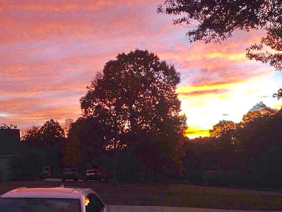 Front yard sunrise