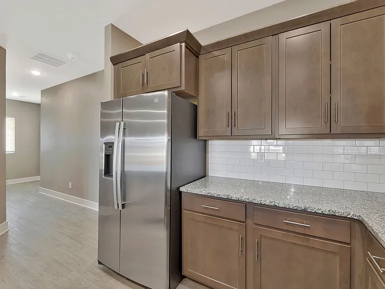 Premium cabinetry and stainless steel appliances