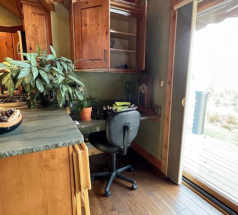 Desk area